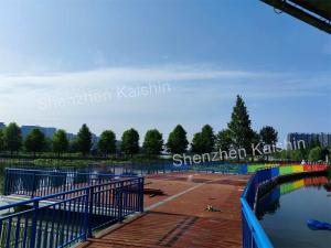 China Customized PE Aluminum Floating Dock Platform Marine Float Pontoon wholesale