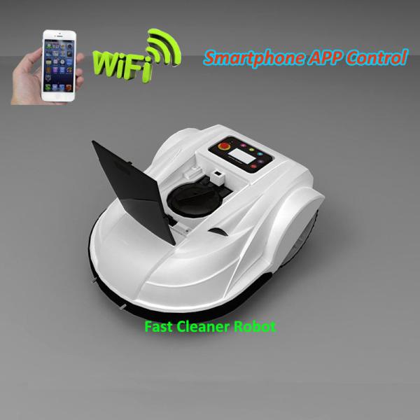 Quality GS 600sqm Garden Automatic Grass Cutting Robot With Smartphone APP Intelligent Control for sale