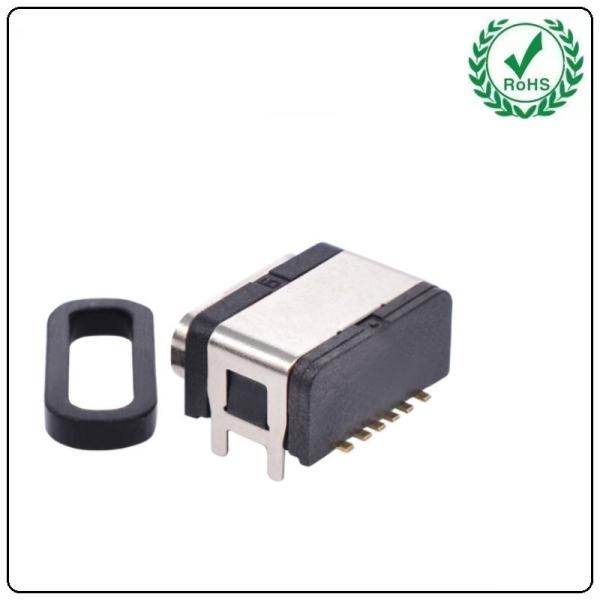 Quality Top Mount 6P USB Type C Female Connector SMT Type Right Angle USB-20C-F-06SF02 for sale