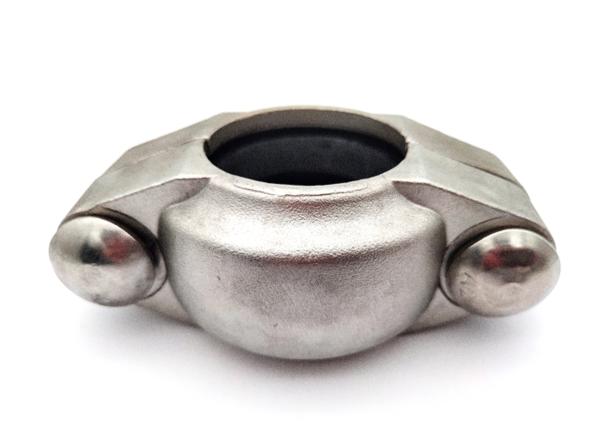 Quality Pipes Stainless Steel Clamp Half Pipe Clamps With Simple Connecting Thread for sale