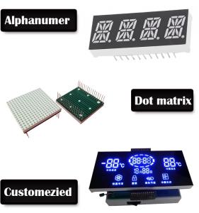 China One 1 digit 6 inch seven segment display led seven segment digital counter led digital module wholesale
