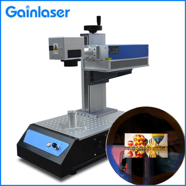 Custom Gobo UV Laser Marking Machine 3W 355nm High Repetitive Precision