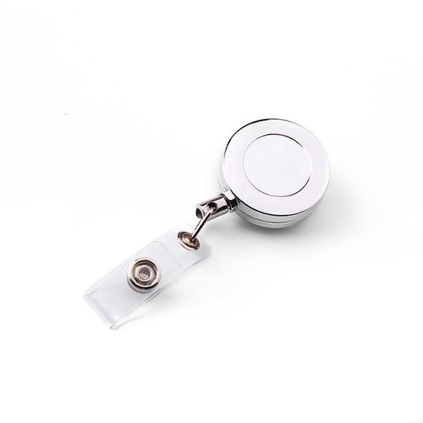 Quality Deyi Silver Color ID Card Badge Reel for sale