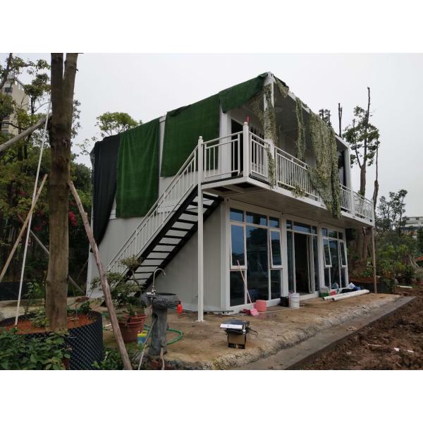 Luxury Sandwich Panel Village Flat Pack Container House