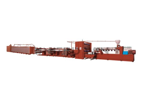 Quality Monofilament 100r/Min Artificial Grass Production Line For Pe / Pp for sale