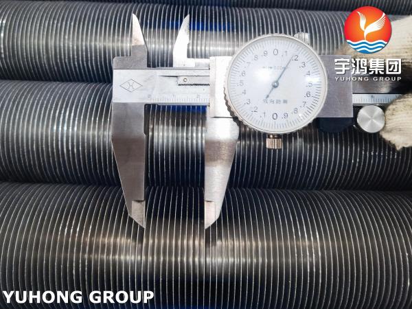 Quality ASTM B111 C70600 Copper Alloy 90% Cu10% Ni Extruded Fin Tubes For Air Coolers for sale