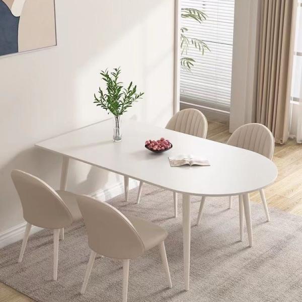 Quality Customized Size 8 Seater Dining Table Set With Aluninum Table Base for sale