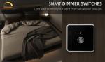 Glomarket Smart Home Dimmer Switch Tuya Zigbee Voice Control Knob Dimming Adjust