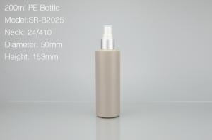 China 200ml hdpe bottle, 200ml cylinder round bottle, 200ml spray bottle wholesale