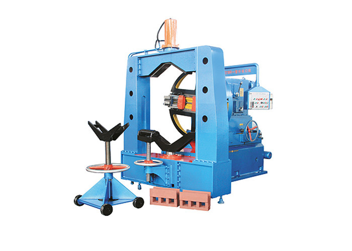 Q1280-I And II Electric Pipe Beveling Machine 50 - 400mm/r Frequency Control Axial Movement Speed