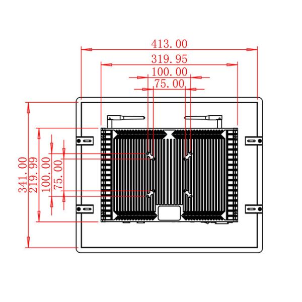 19-Inch Precision Touch Display for Access Control Panels and Medical Diagnostics