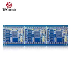 China 6 Layer FR4 High Frequency PCB Board Resin Plug Hole Electroplating Filling wholesale