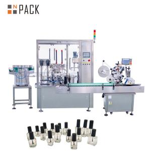 China ull Automatic Small Bottle Essential Oil Filling And Capping Machine With Plunger Dosing Device wholesale
