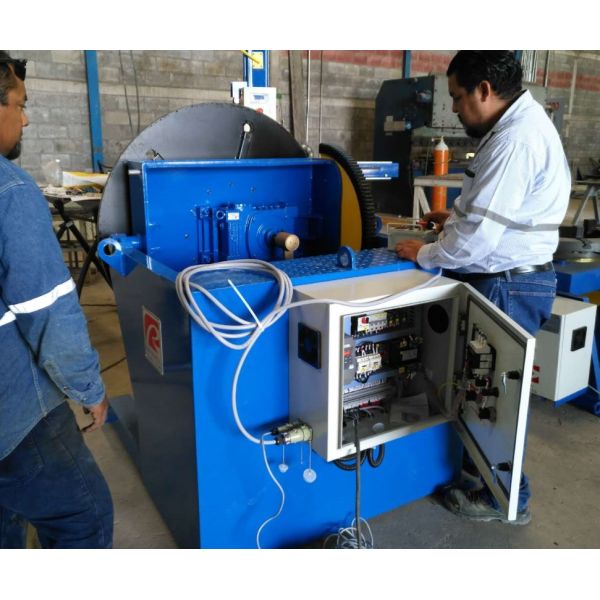 1200kg Rotary Welding Turning Table Pipe Elbow Welding Foot Pedal Control
