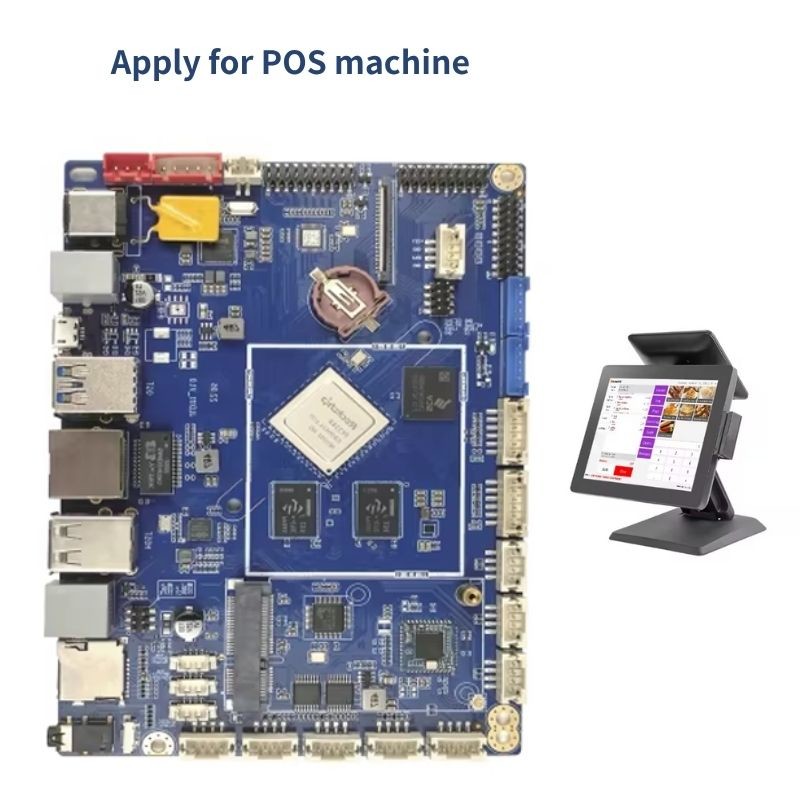 SPI Supported Motherboard with RJ11 6P6C Cash Box Interface and Wide Range of Display Compatibility