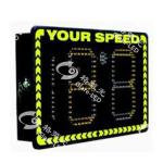 Highway Digital Variable Message Sign Speed Limit Sign With Speed Range 2-400KM