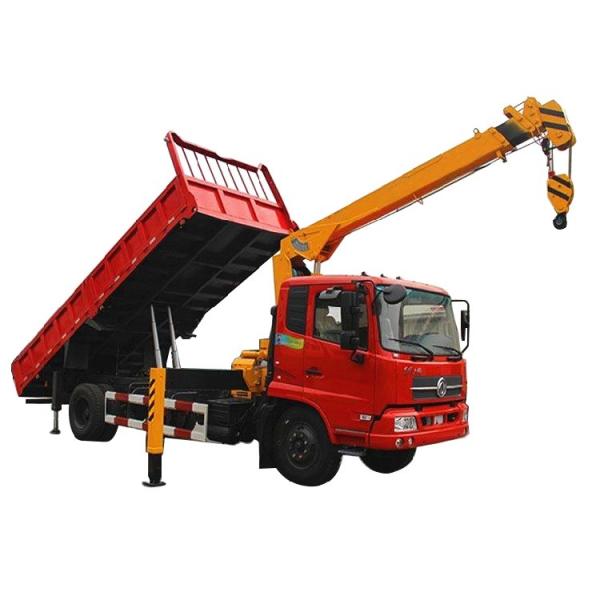 Quality 8 Ton Hydraulic Truck Mounted Telescopic Boom Crane for Heavy Duty for sale