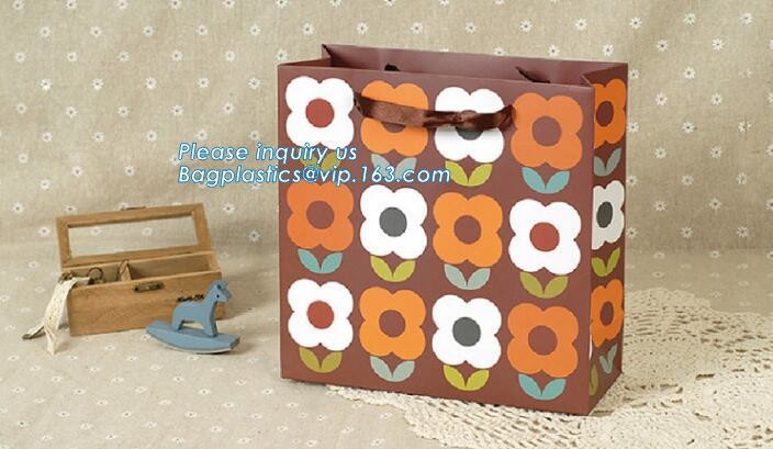 violet printing shopping bags by handmade,Gift shopping luxury carrier Bag Direct Manufacture Paper Bag logo Printing