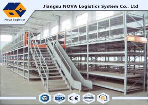 China Long Span Warehouse Mezzanine Systems , Temporary Storage High Level Mezzanine Floors wholesale