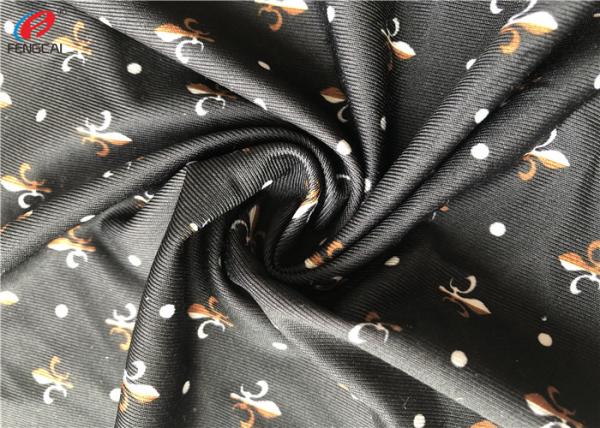 Quality Polyester Spandex Jersey Weft Knitted Fabric 4 Way Lycra Fabric Skin - Friendly for sale