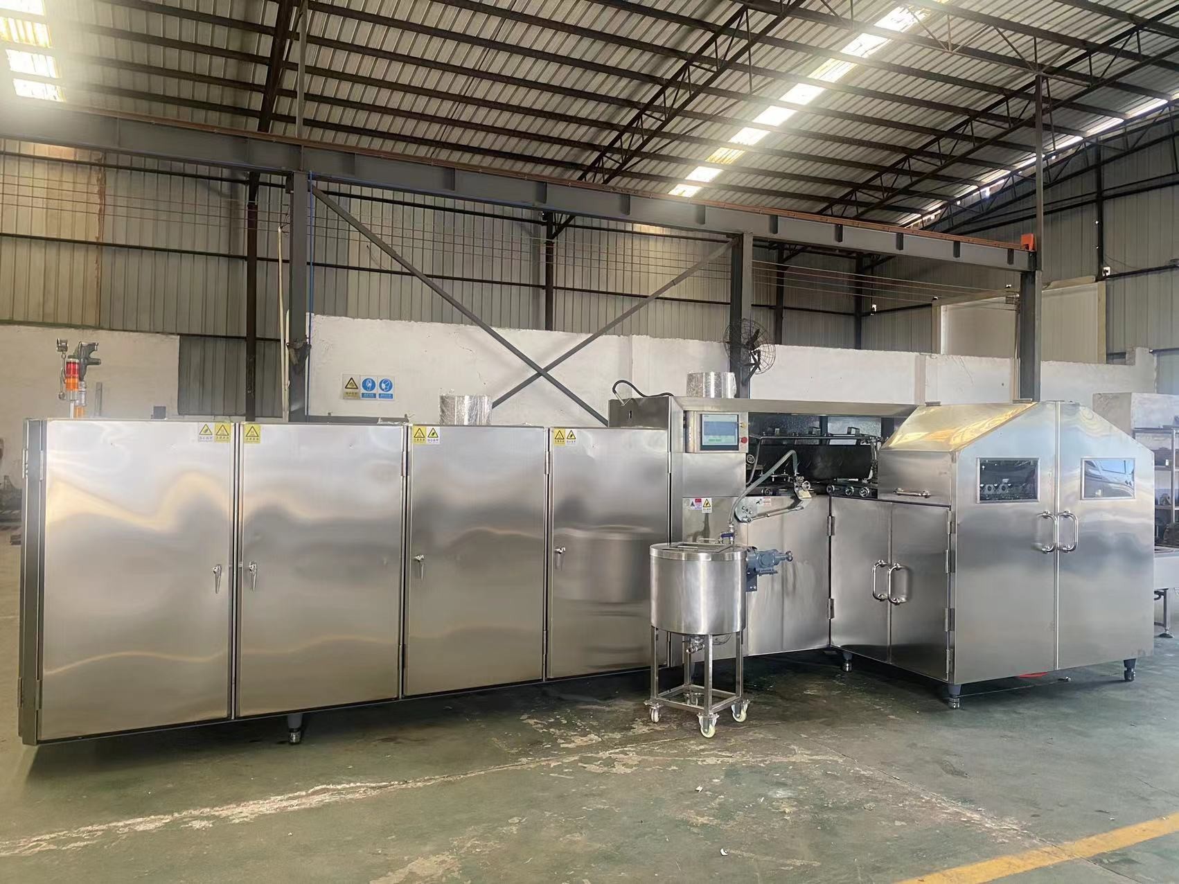 3.37kw Automatic Ice Cream Cone Machine With 7-8kg/H LPG Consumption