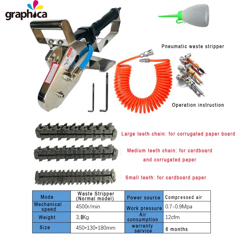 Gas Pressure 6-8kg Pneumatic Paper Waste Stripping Machine for Industrial Needs