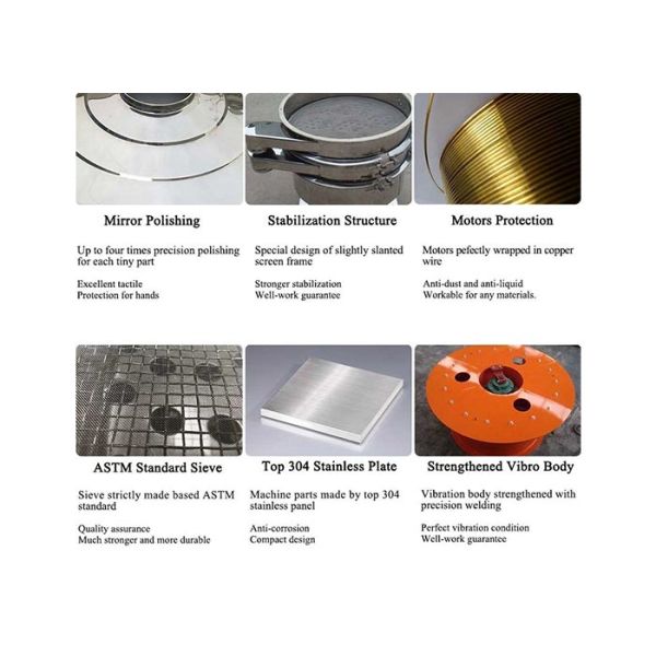 3kw Rotary Screening Machine
