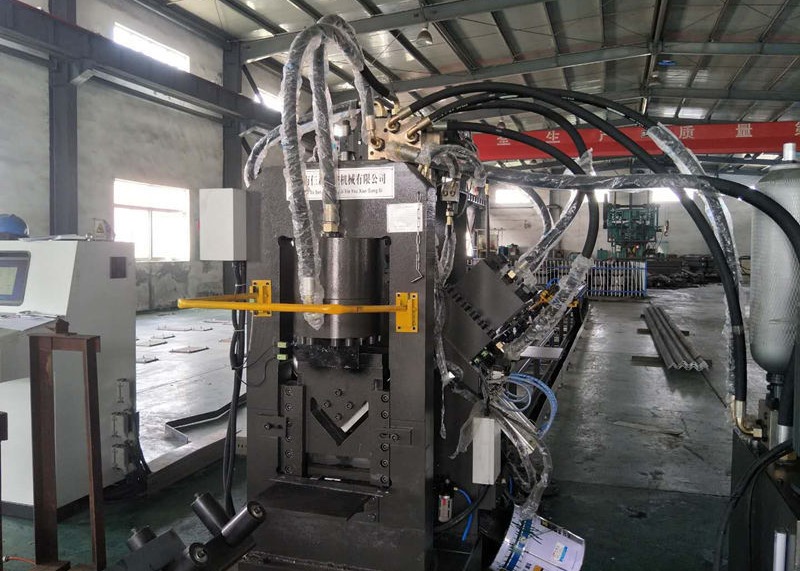 JNC1412 Model Punching Marking Cutting CNC Angle Line Machine 630/1000KN punching Force