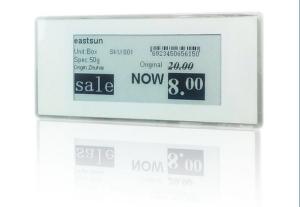 Small Size E Ink Display 2.9 Inches For Supermarkets , Multiple Languages