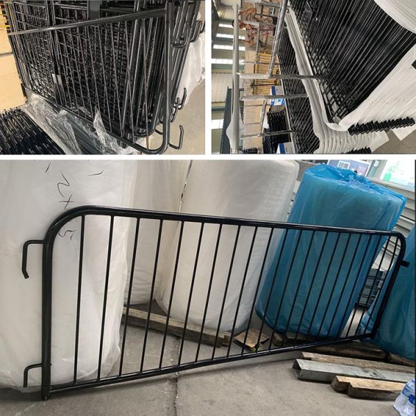 galvanized powder painted concert crowd control barrier