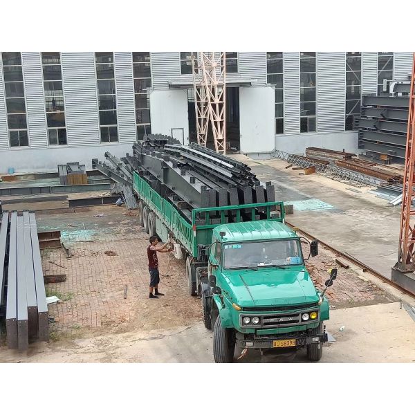 Easy Installation Prefab Steel Construction 4000mm To 15000mm H Beam