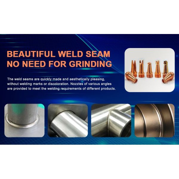 THK Air Cooled Mini Fiber Laser Welders 4 in 1 Portable Welding Machine Prices for Food Beverage Shops