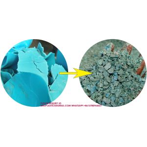 Waste Plastic Grinder Crusher Machine Industry Plastic Lumps Bottle Film