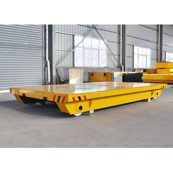 Heavy Loads Flatbed Trailer Material Transfer Wagon Towed By Powered Equipment