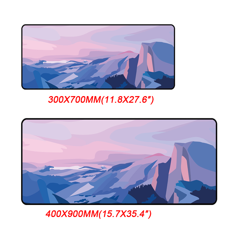 XYDAN Provides Sublimation Printable Mouse Pad Blank Material for Animation Landscape