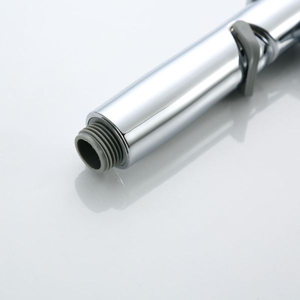ABS handheld sit-spa spray device with portable nozzle, for use with pressure-flushing toilets in bathrooms