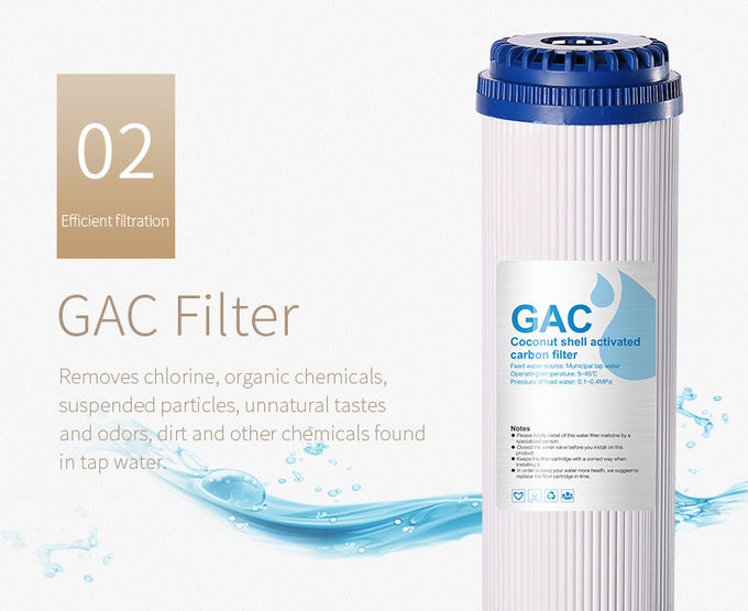 Reverse Osmosis Water Filter Machine , 5 Stage RO Technology Water Purifier