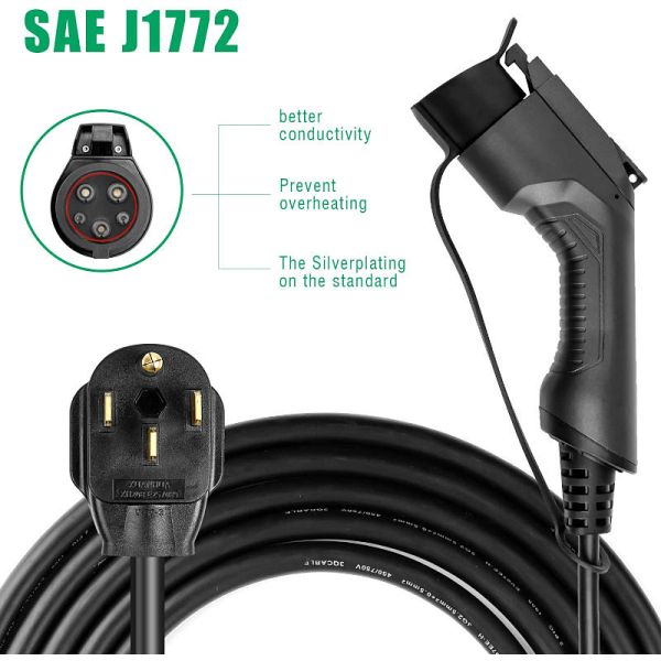 7kw Portable EV Charging Station Type 1 SAE J1772