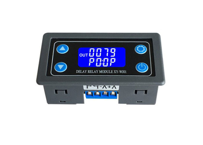 Timing Circuit Switch Delay Timer Relay Module Ith LCD Two Columns
