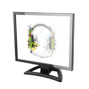 15 Resistive 12VDC USB Touch Screen Monitor / Stable Stand Point Of Sale Monitors