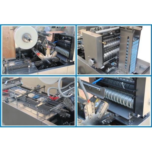Automatic Bopp Film Cellophane Wrapping Machine For Perfume Cigarette Box