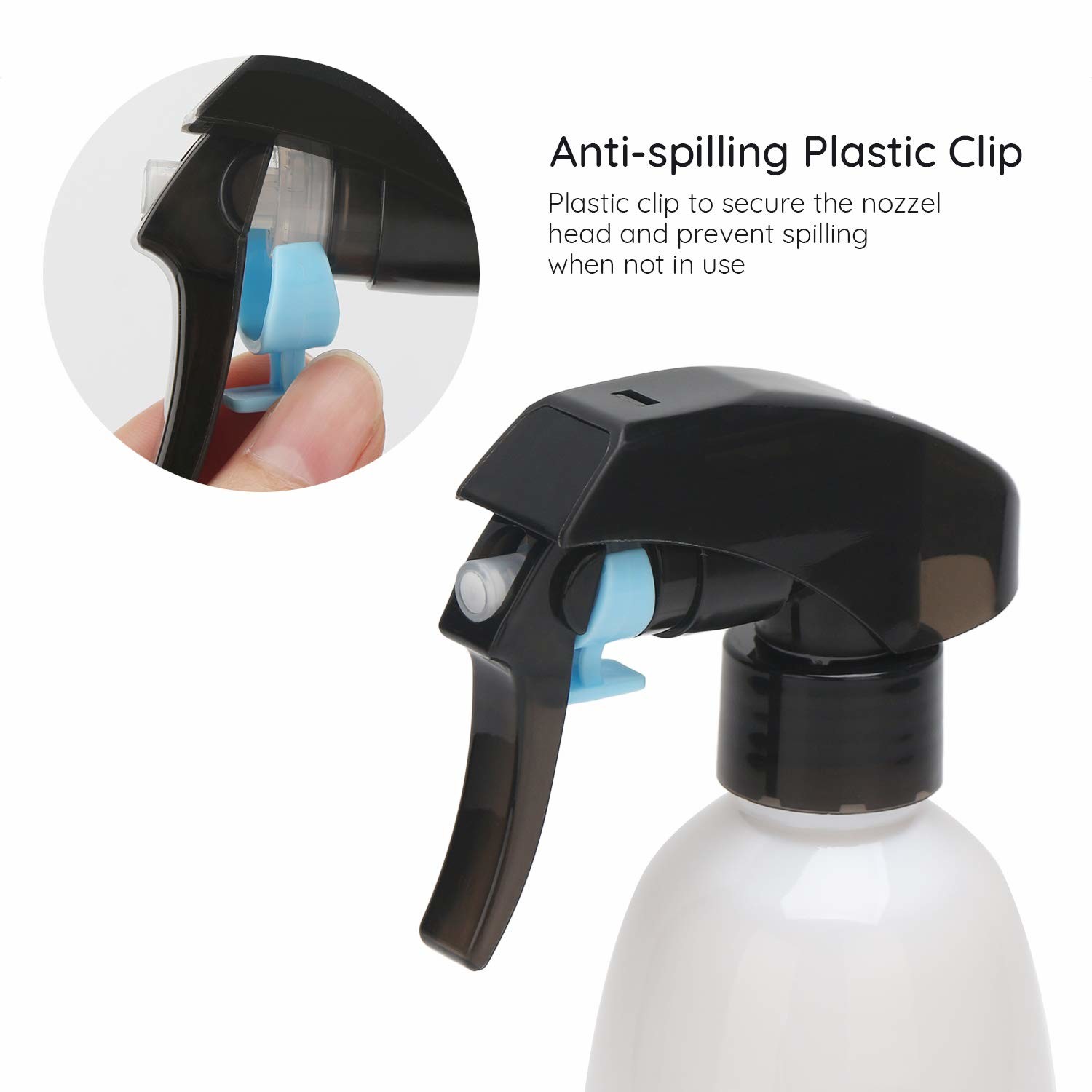 Refillable Trigger Spray Bottles Shatter Resistant Eco Friendly