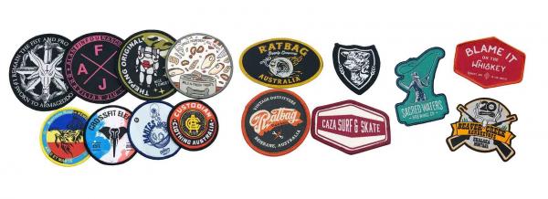 3.5'' Embroidery Logo Patch , Iron On Patches For Bags Hats DIY Gifts
