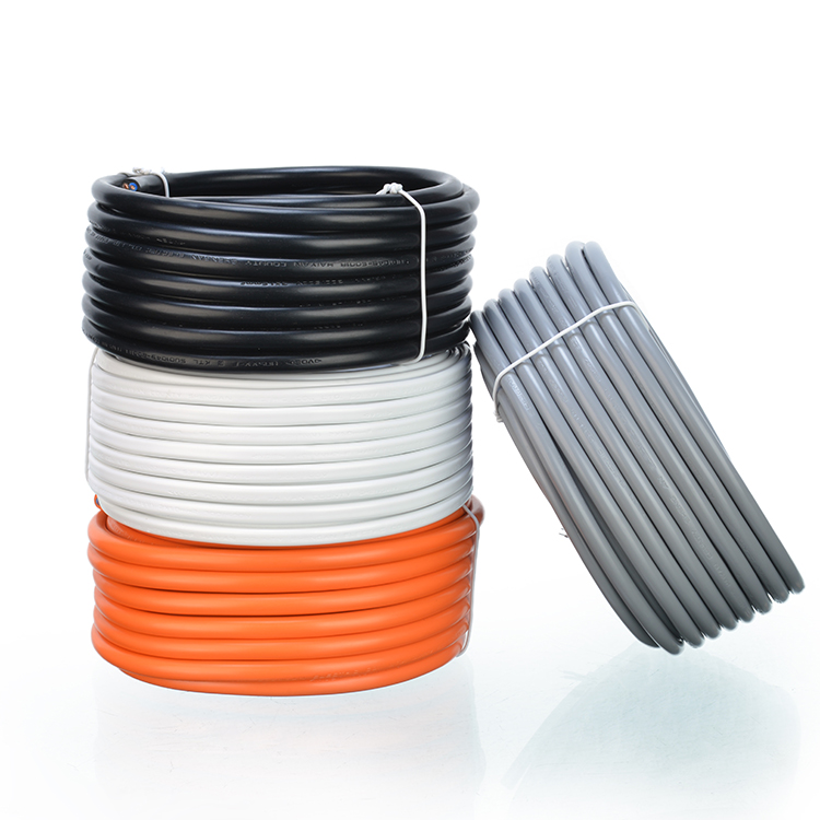 Vde H05vv f 3g 2.5 Mm2 One Grounding Rvv Electrical Wire Flexible Royal Power Cord Cable for Low Voltage Appliances