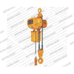 Lifting Electric Chain Hoist Trolley Pulley 24V 36V Double Speed