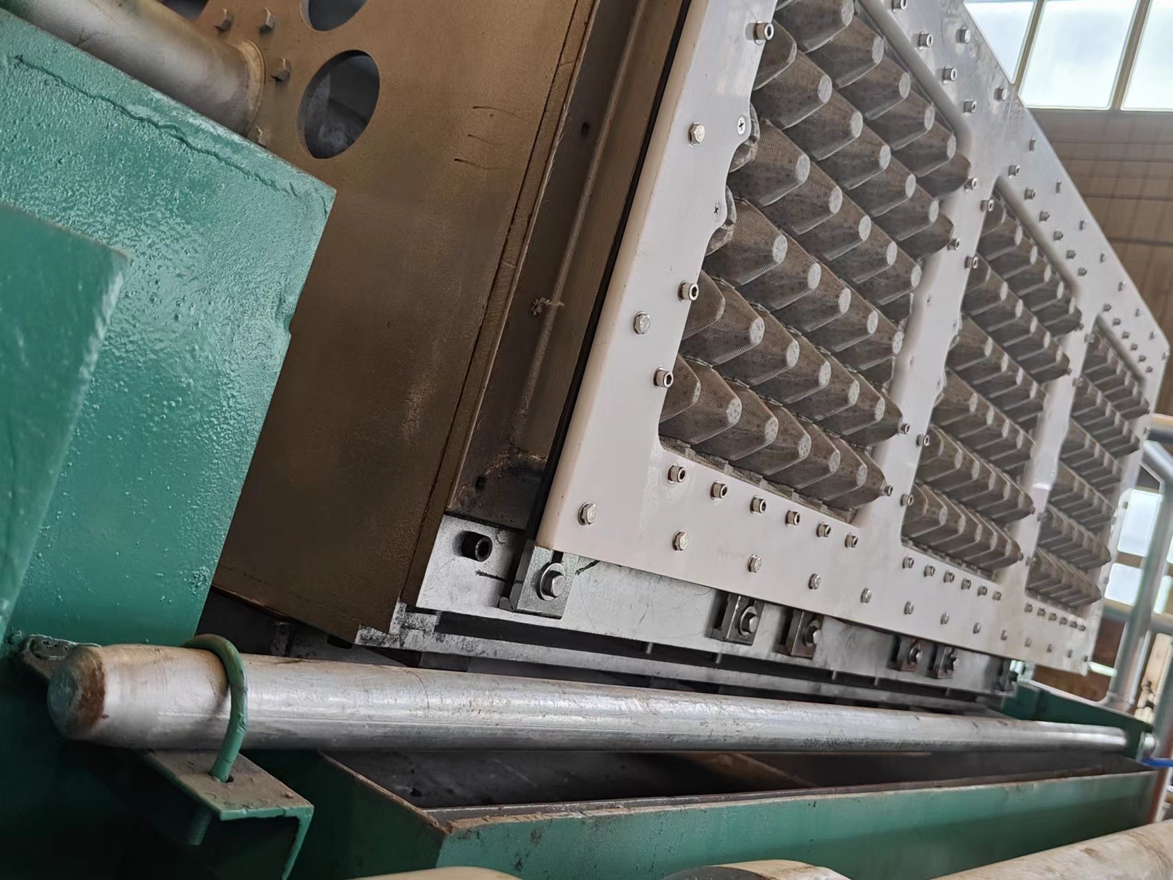 Low Power PLC Control Paper Pulp Tray Making Machine With Online Technical Support