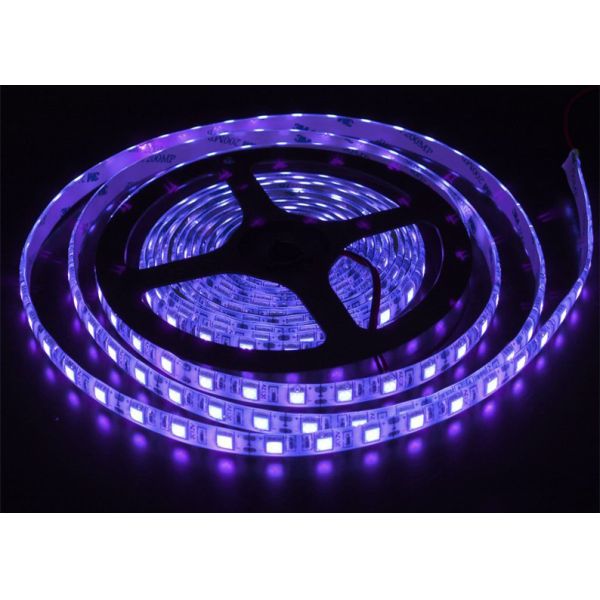 16.4ft 5m 12v Dc 395nm Smd 5050 Black Light Uv Ultraviolet Led Strip Uv Blacklight Led Rope