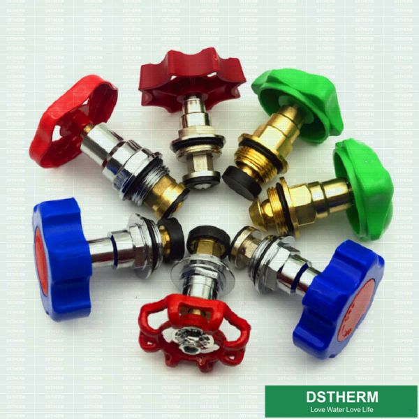 Plastic ABS Handle For Stop Valve Top Parts With Brass Cartridges