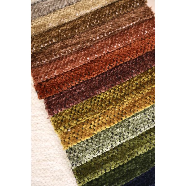 Chenille Sofa Fabric with 142cm Width, Pilling Resistance, and Excellent Cleanability for Upholstery and Home Textiles