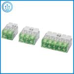 UL CQC Approved Transparent 2 Pole Compact Push Wire Connectors P04-2P For
